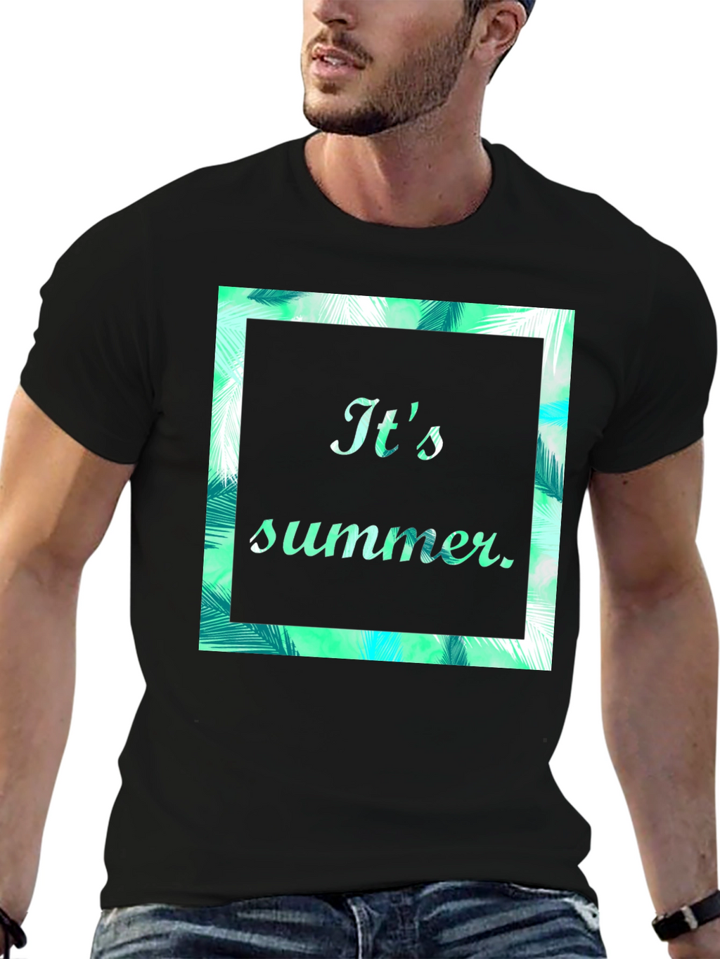 Its Summer Graphic Print T-Shirt