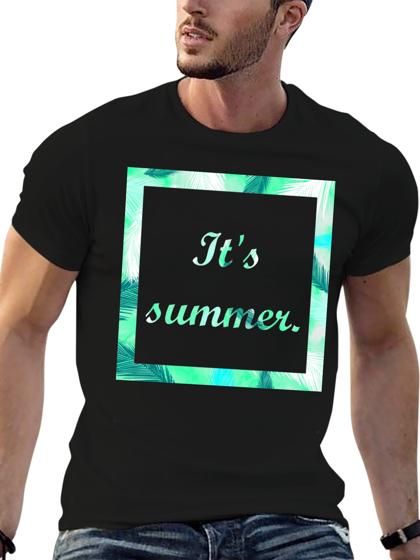 Its Summer Graphic Print T-Shirt