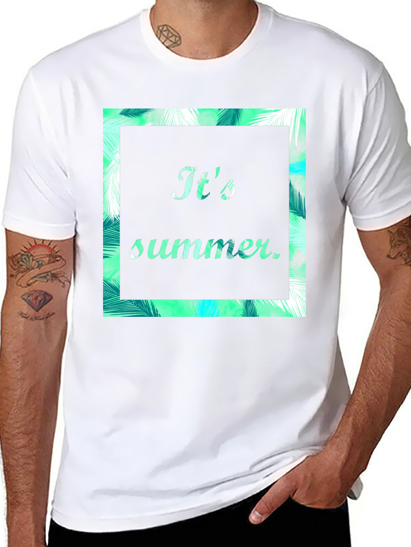 Its Summer Graphic Print T-Shirt
