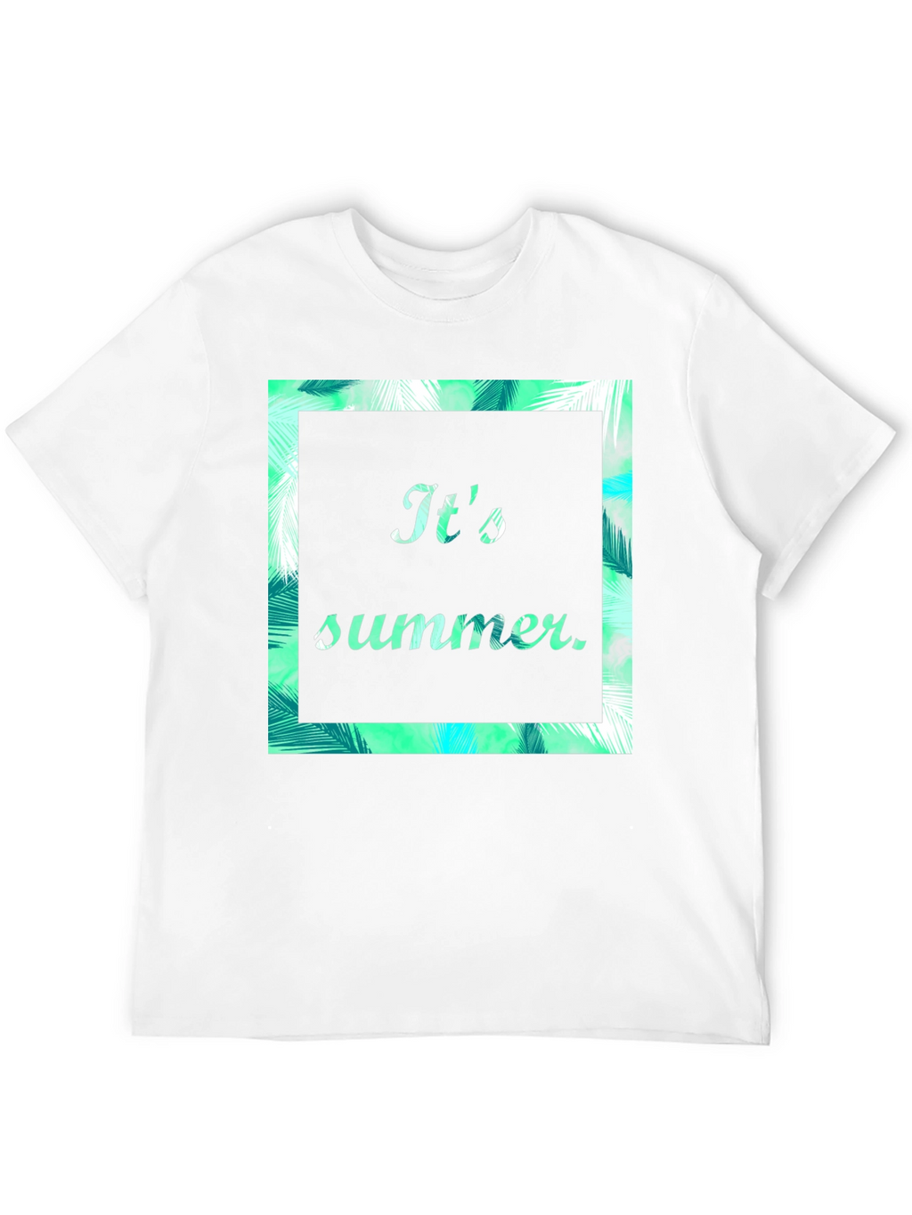 Its Summer Graphic Print T-Shirt