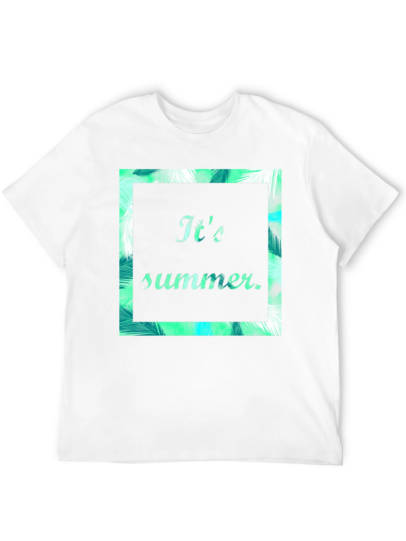 Its Summer Graphic Print T-Shirt