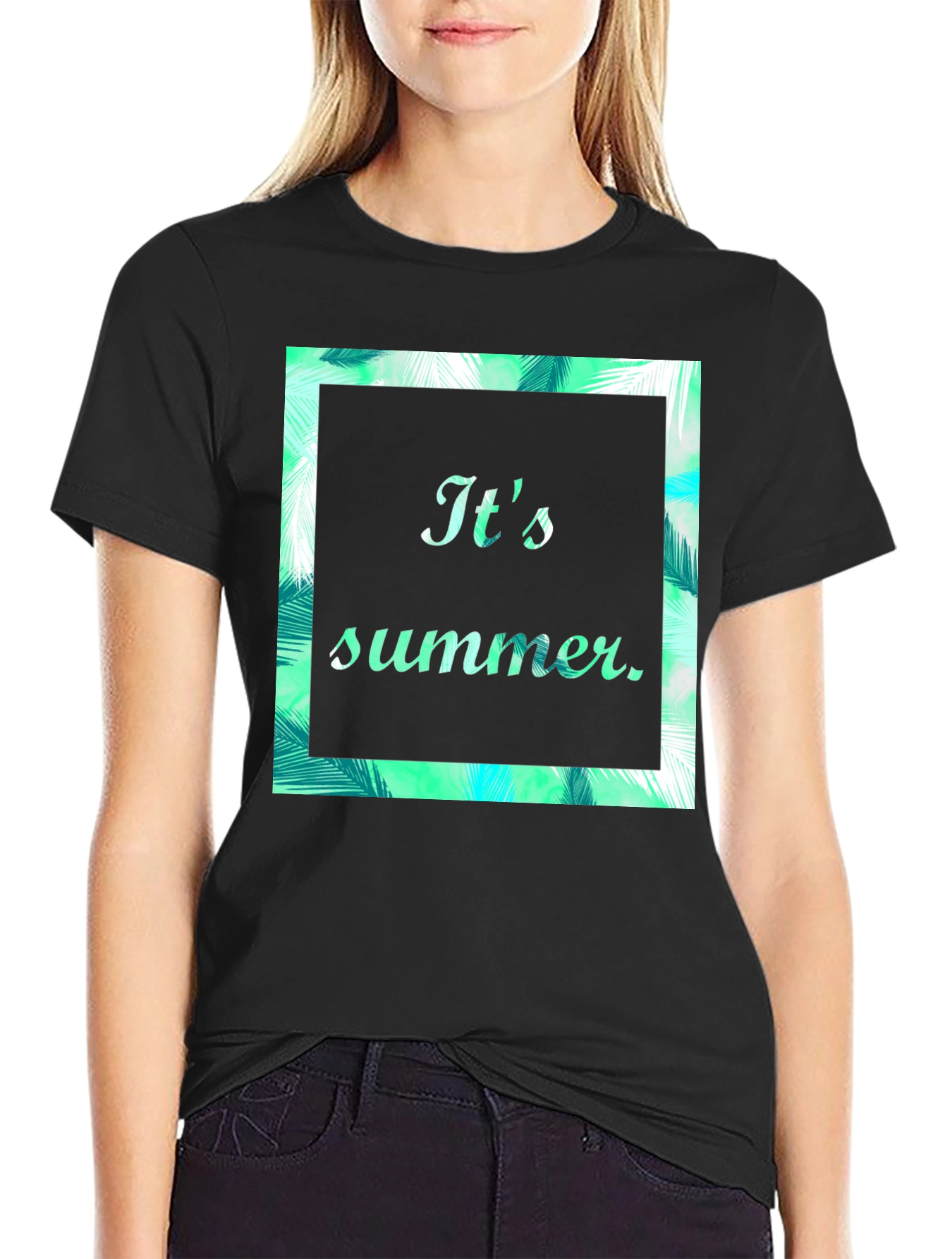 Its Summer Graphic Print T-Shirt