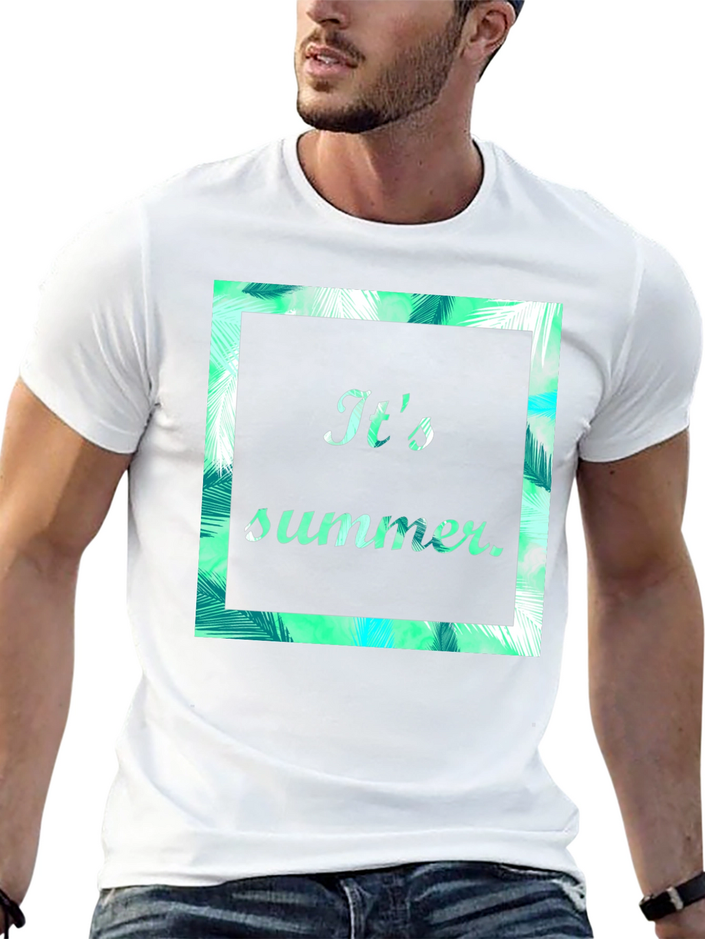 Its Summer Graphic Print T-Shirt