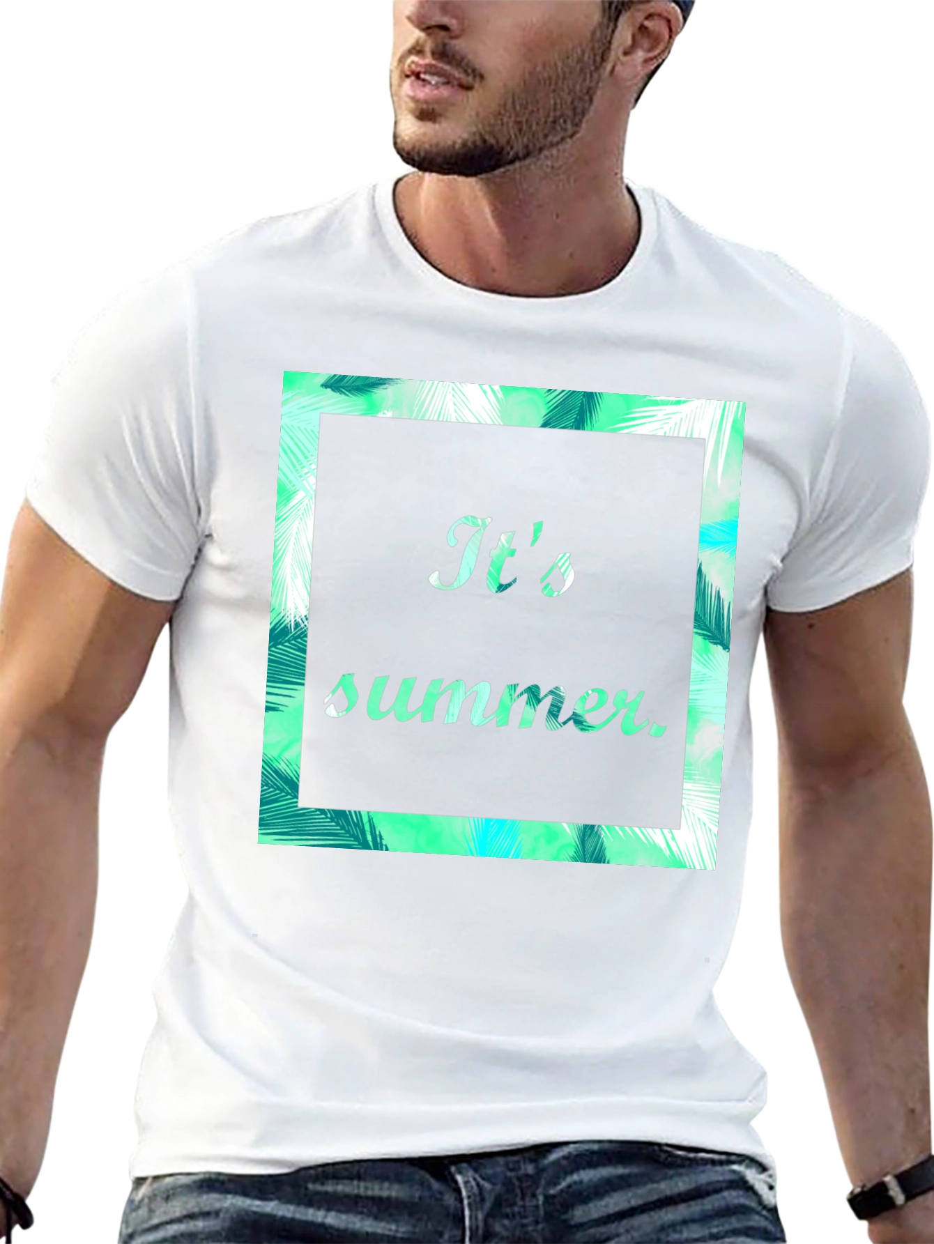 Its Summer Graphic Print T-Shirt