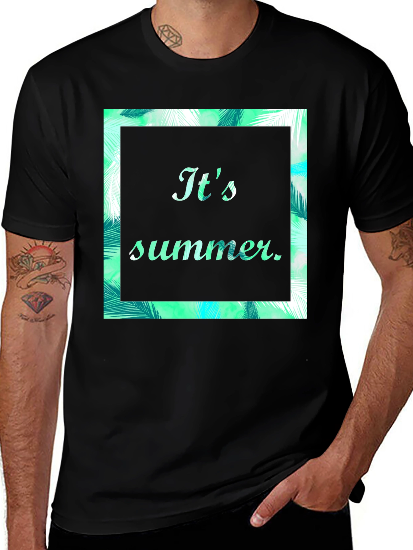 Its Summer Graphic Print T-Shirt