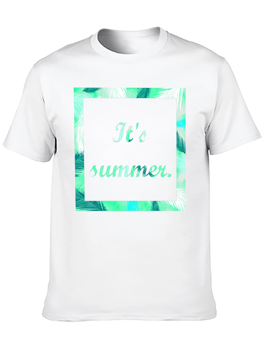 Its Summer Graphic Print T-Shirt