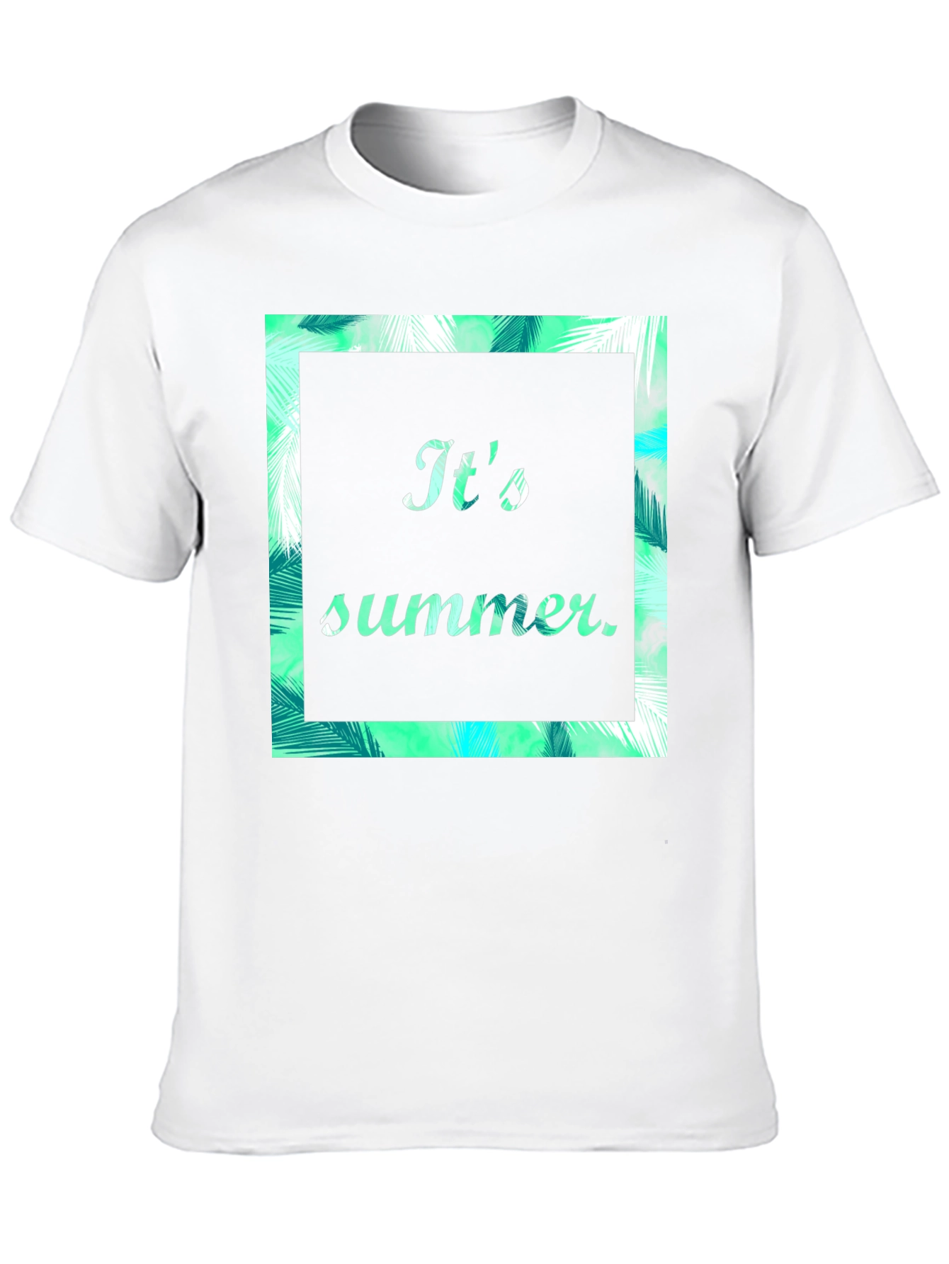 Its Summer Graphic Print T-Shirt