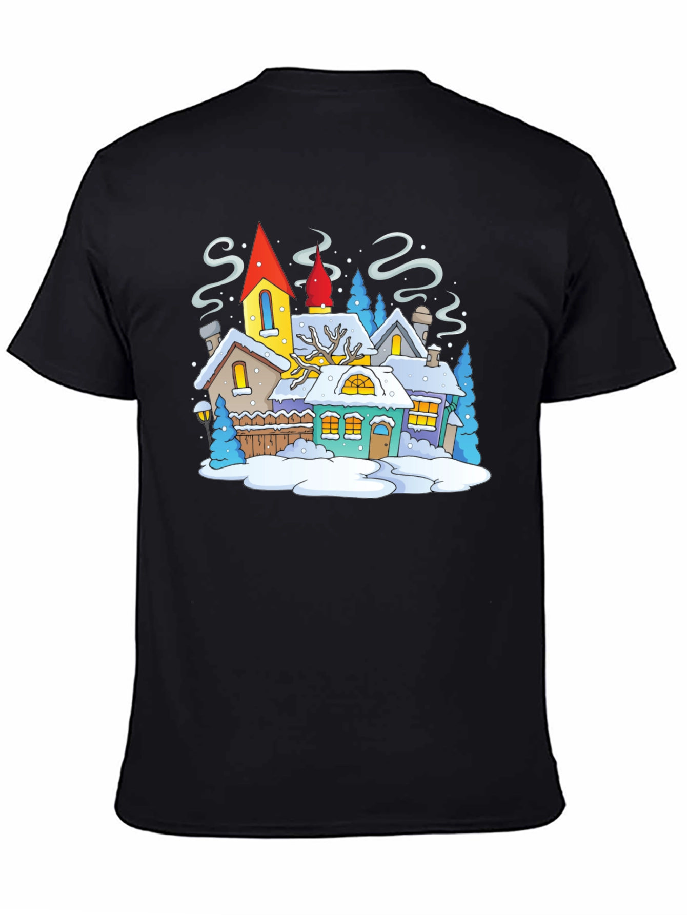 Winter Village Graphic Tee