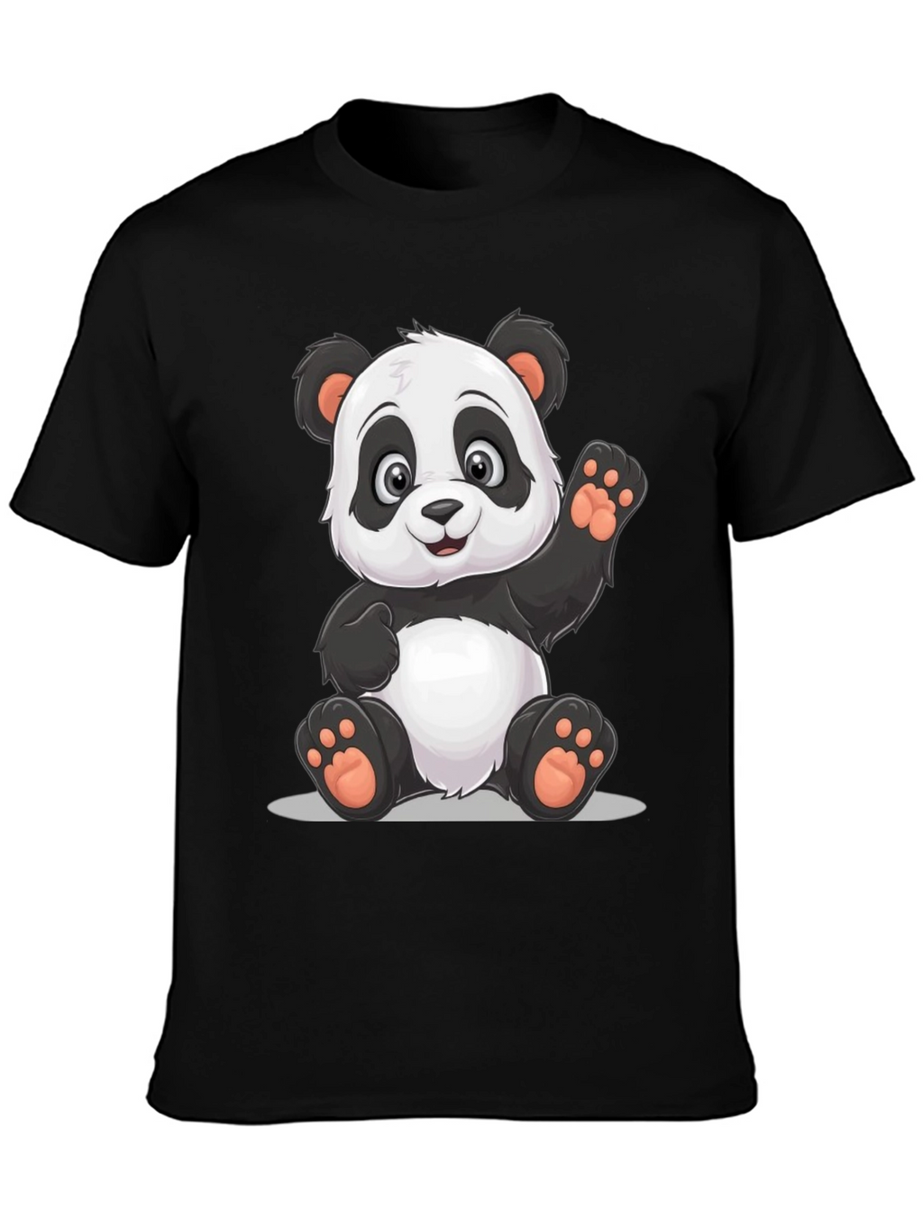 Panda Graphic Tee - Cute Cartoon Bear T-Shirt