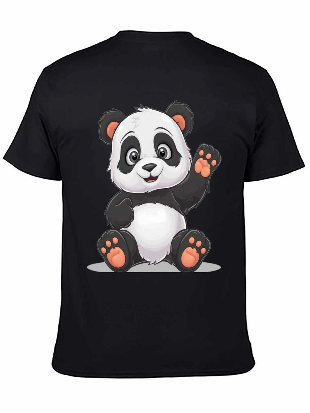 Panda Graphic Tee - Cute Cartoon Bear T-Shirt