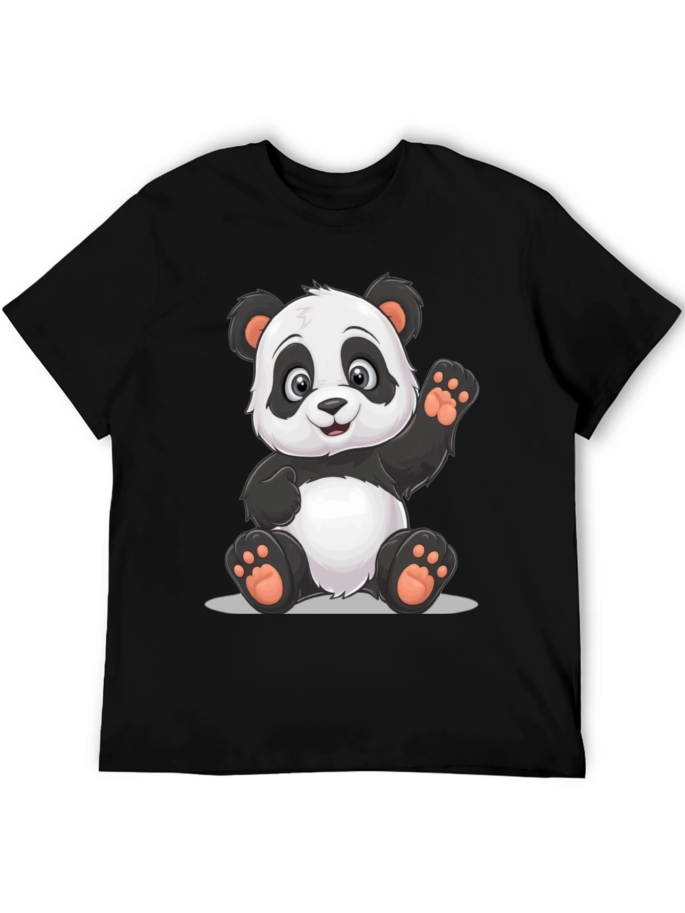 Panda Graphic Tee - Cute Cartoon Bear T-Shirt