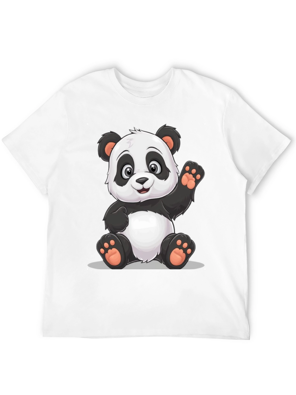 Panda Graphic Tee - Cute Cartoon Bear T-Shirt