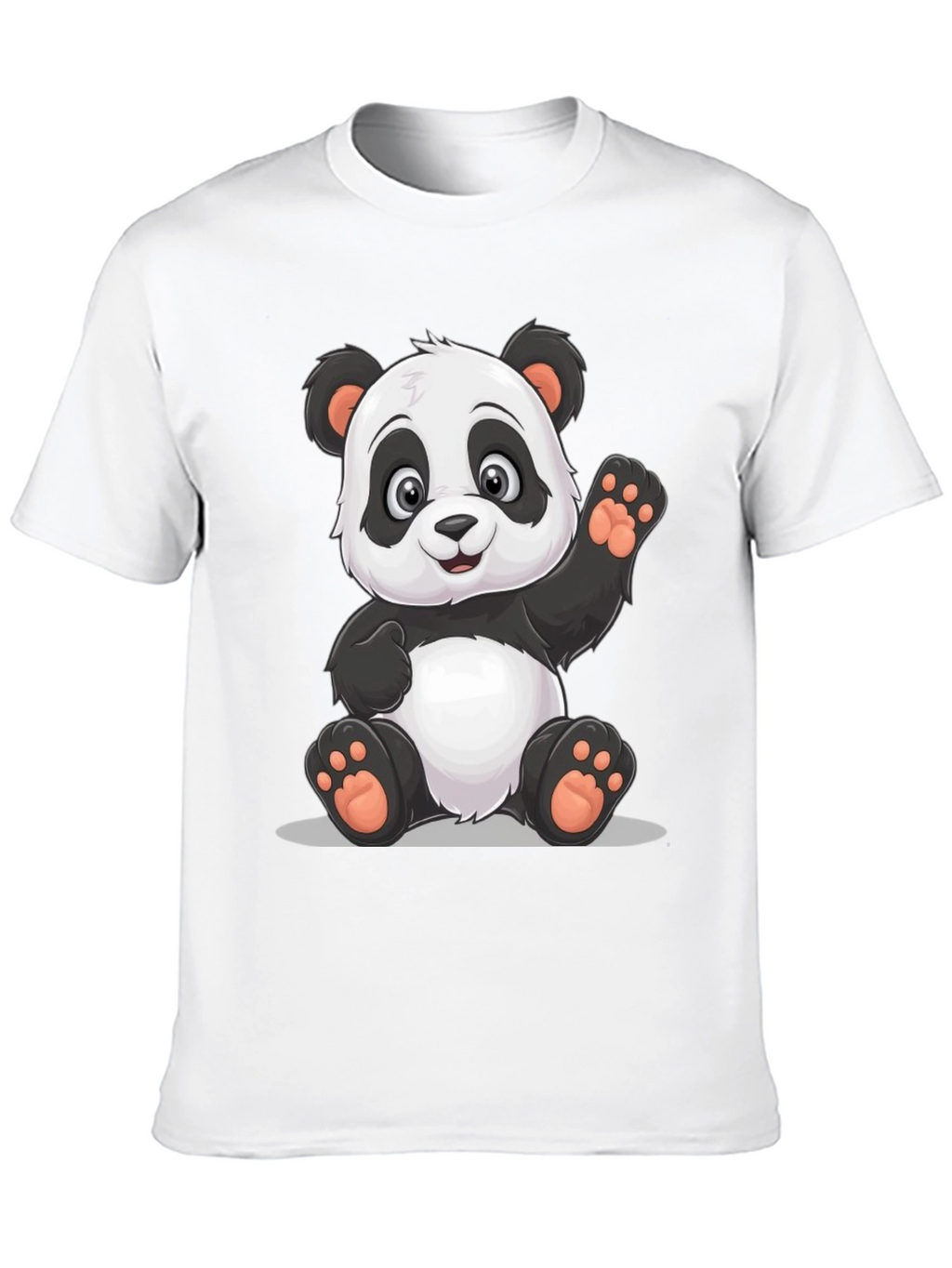 Panda Graphic Tee - Cute Cartoon Bear T-Shirt