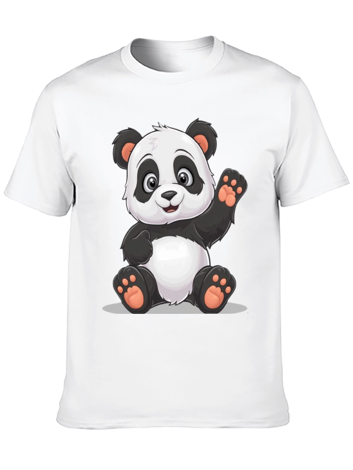Panda Graphic Tee - Cute Cartoon Bear T-Shirt