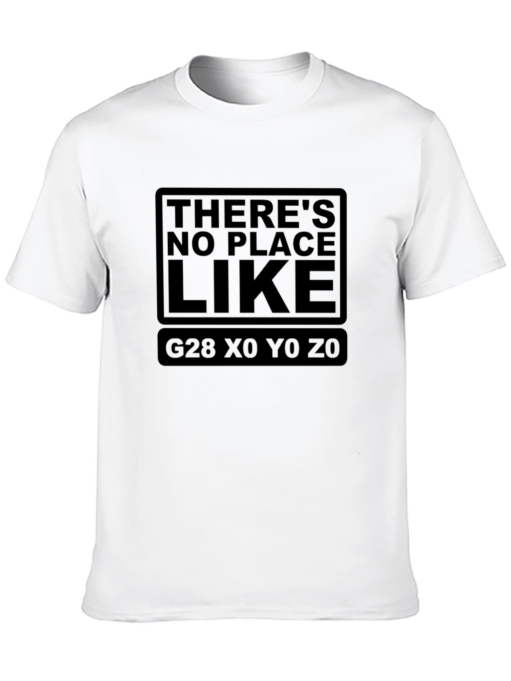 Theres No Place Like Home - Black T-Shirt