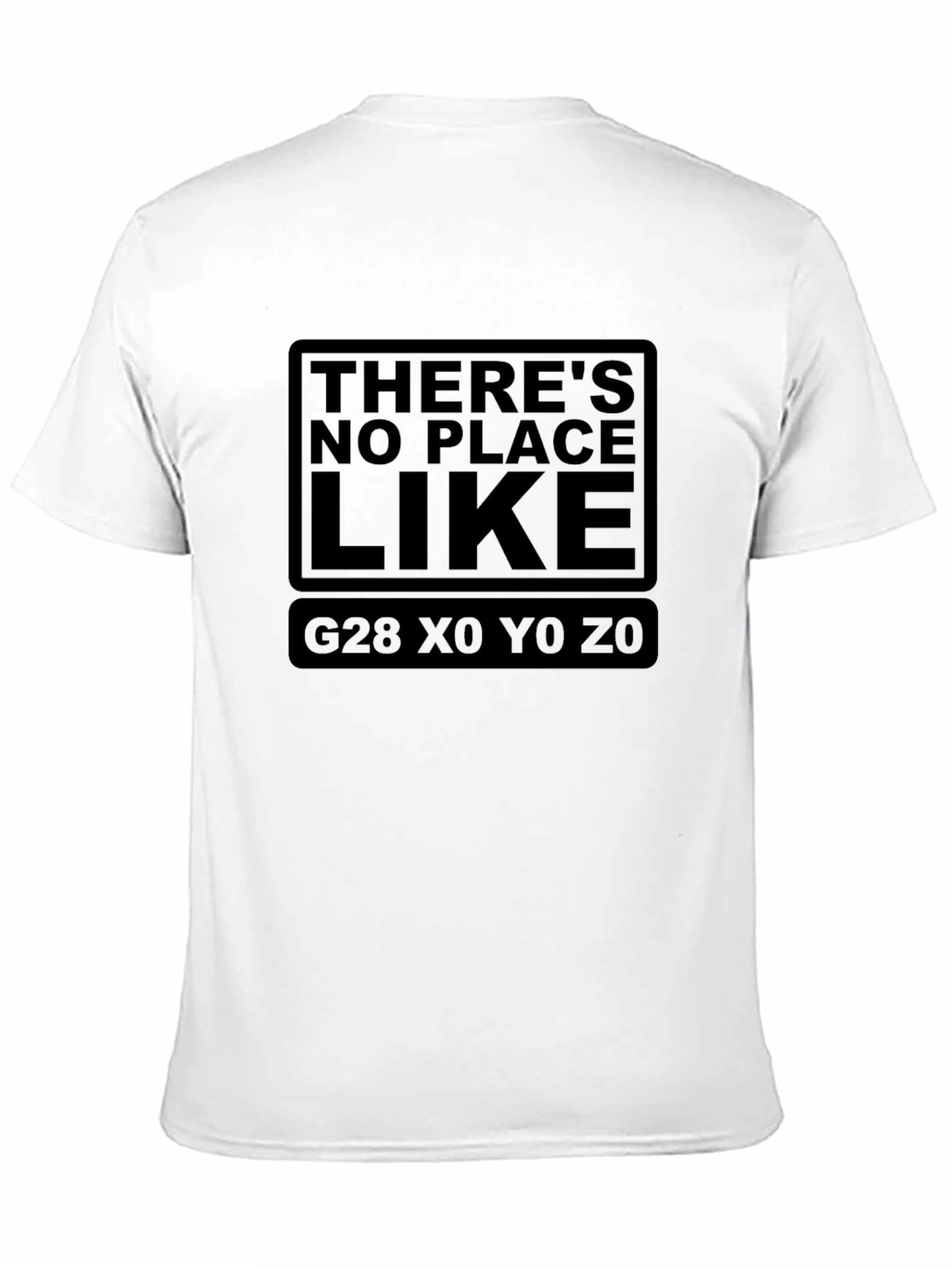 Theres No Place Like Home - Black T-Shirt