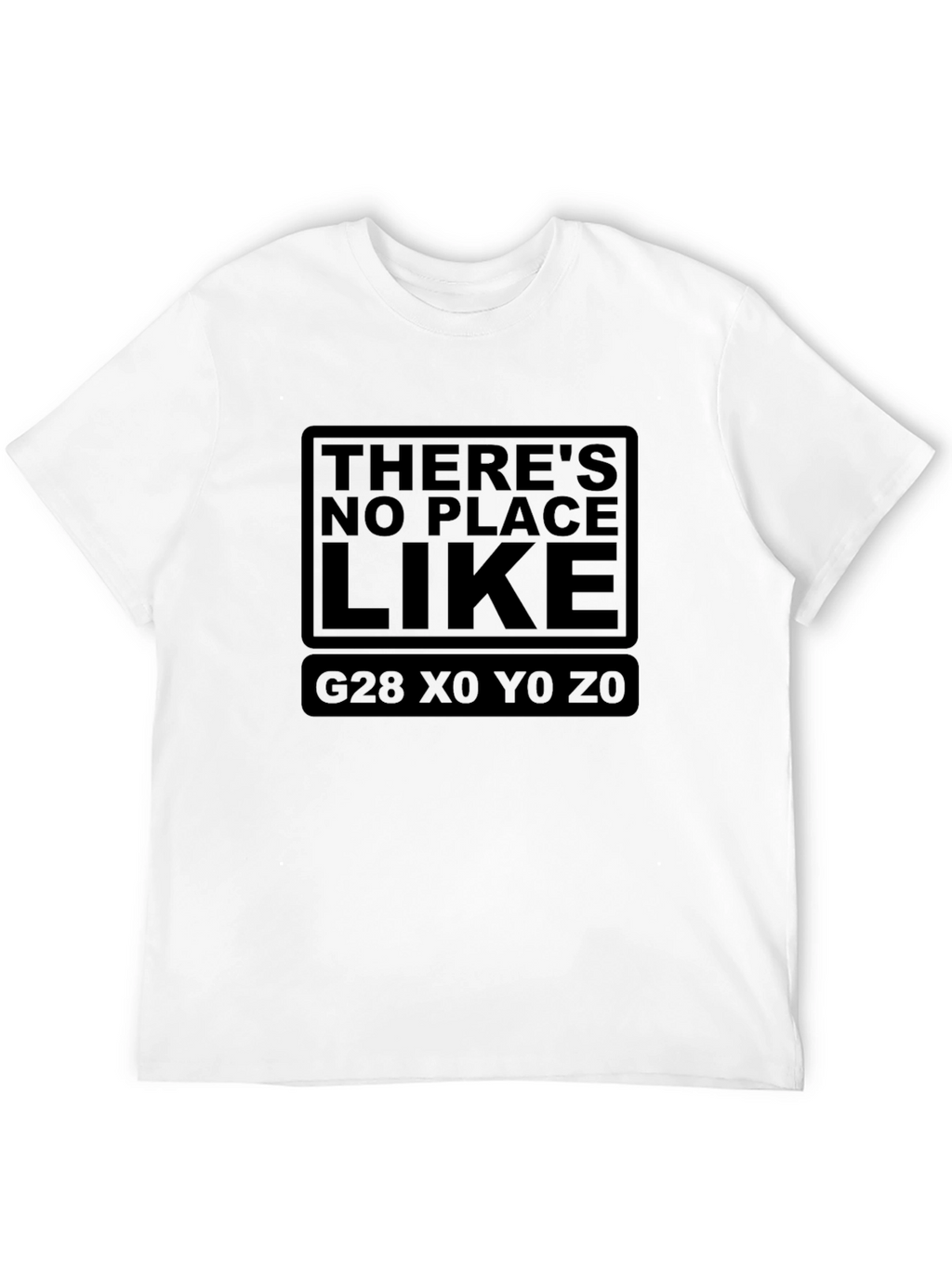 Theres No Place Like Home - Black T-Shirt