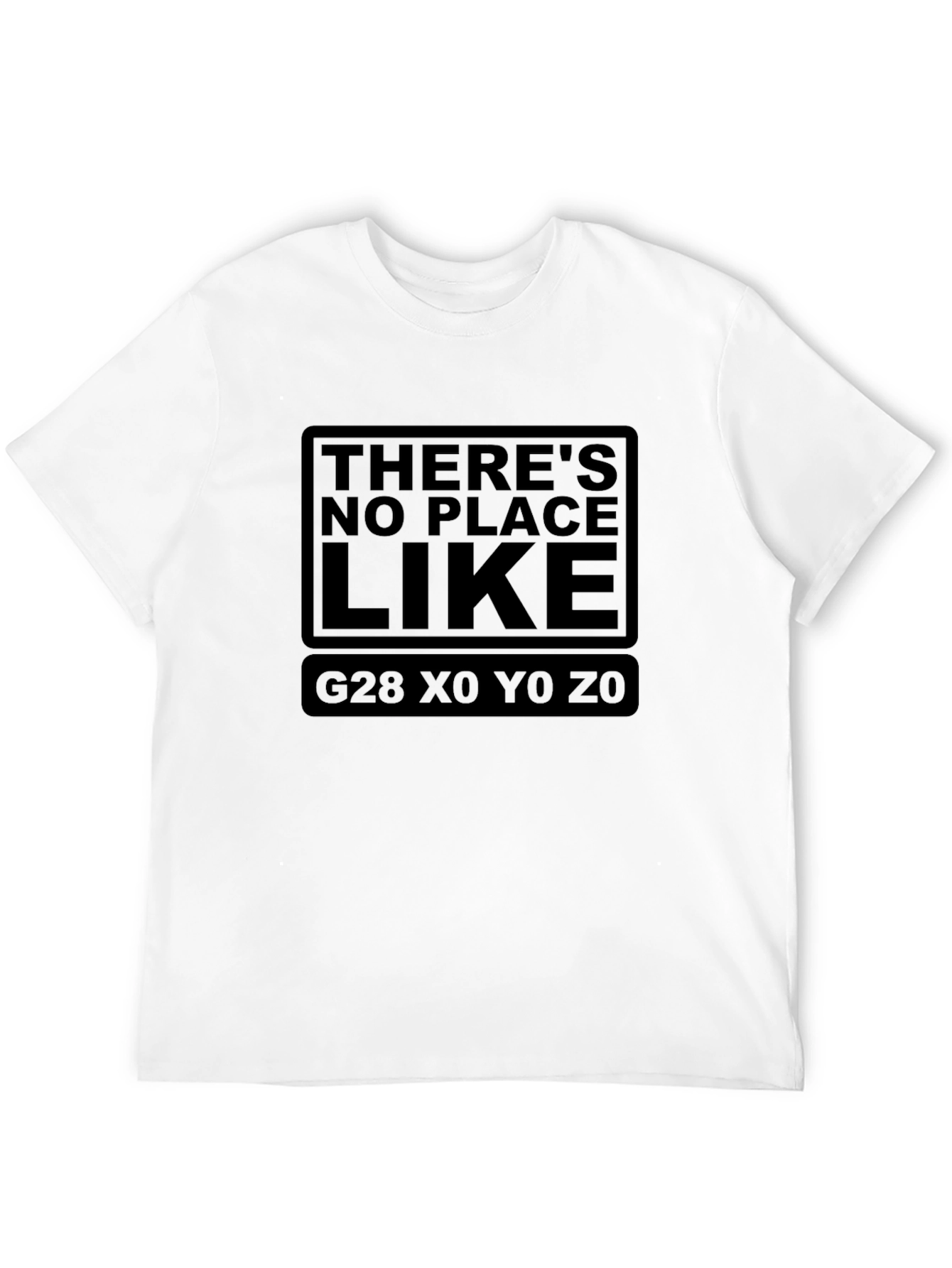 Theres No Place Like Home - Black T-Shirt