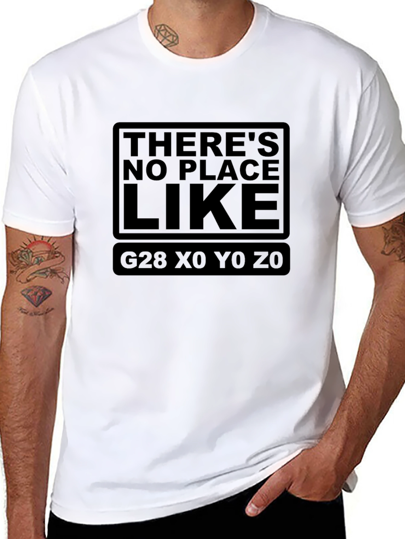 Theres No Place Like Home - Black T-Shirt
