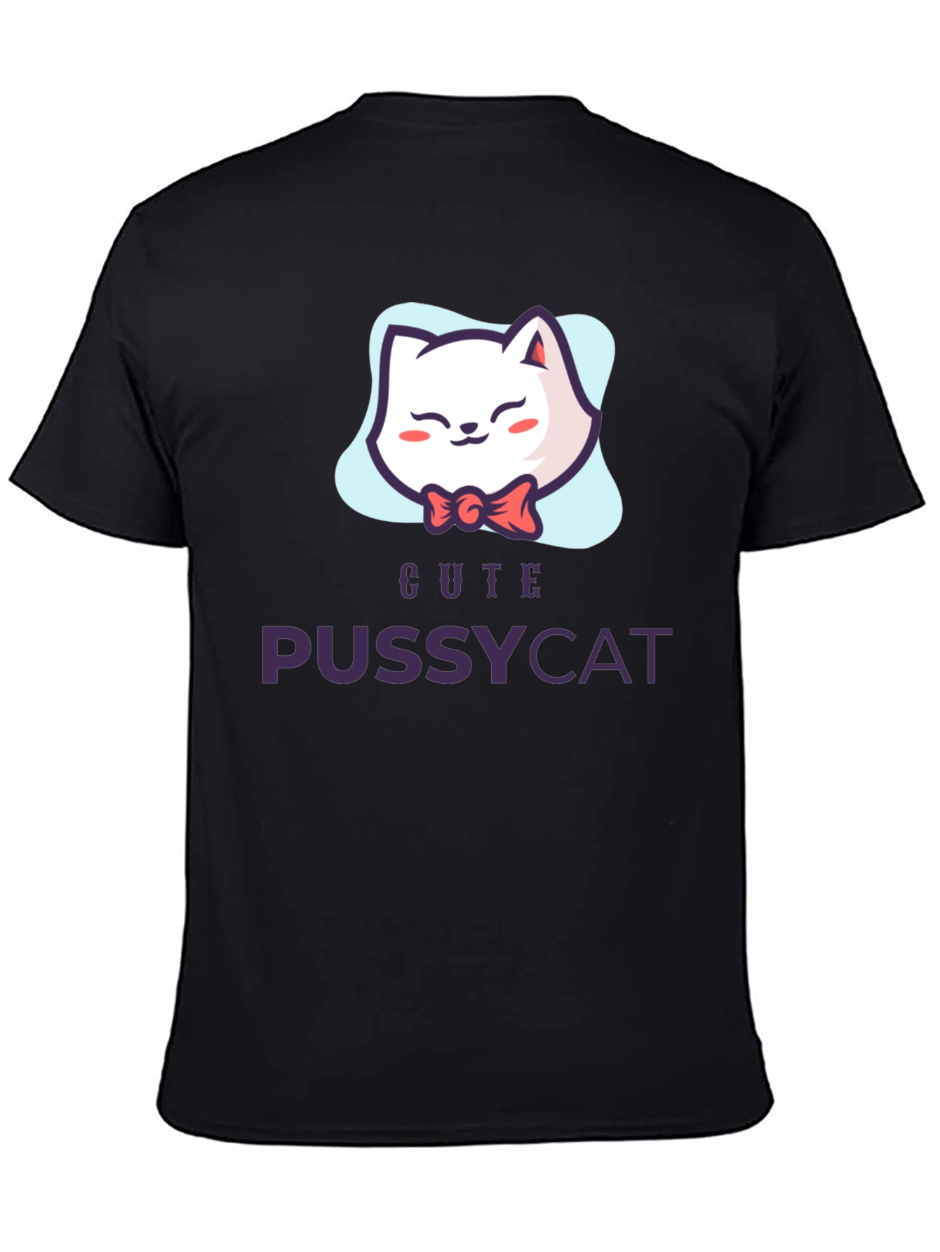 Cute Pussycat T-Shirt - Fun Graphic Tee