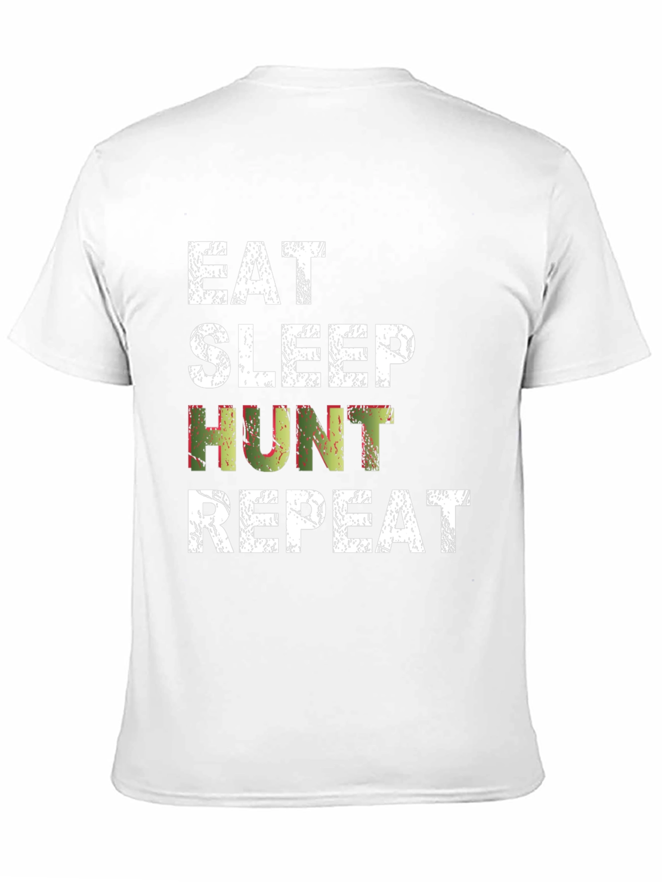 Eat Sleep Hunt Repeat Black T-Shirt