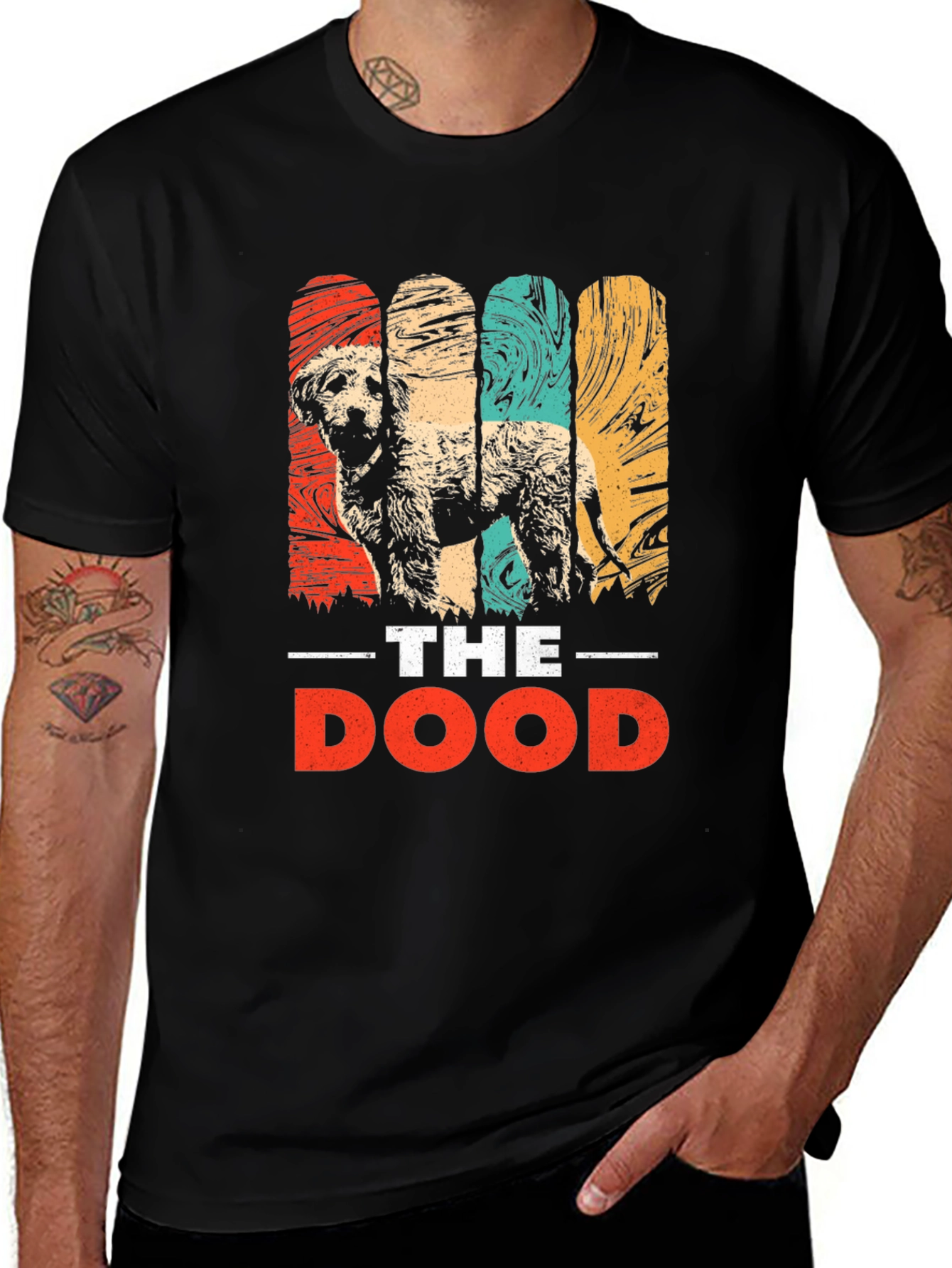 The Dood Dog T-Shirt - Retro Style