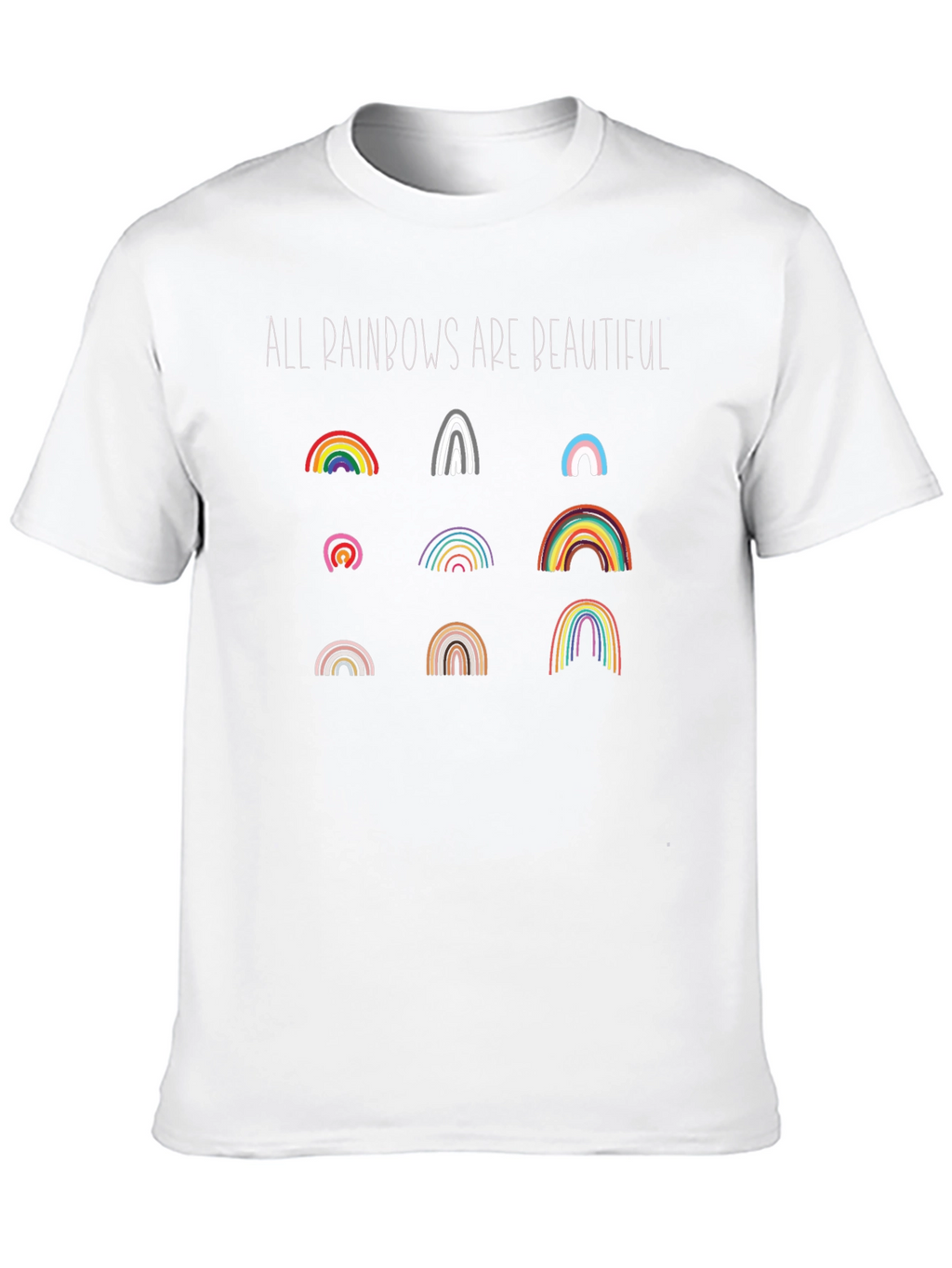 All Rainbows Are Beautiful Graphic Tee