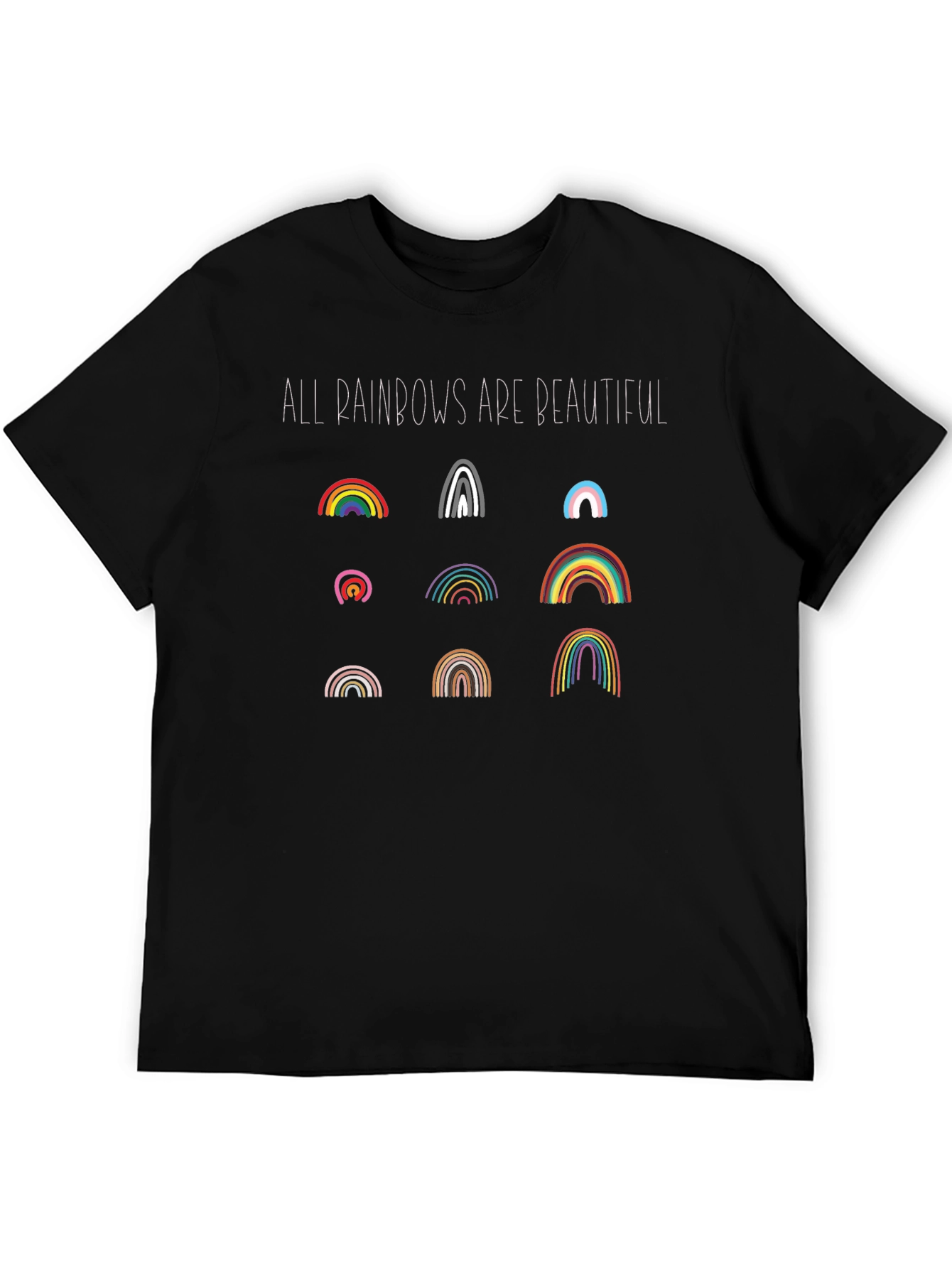 All Rainbows Are Beautiful Graphic Tee
