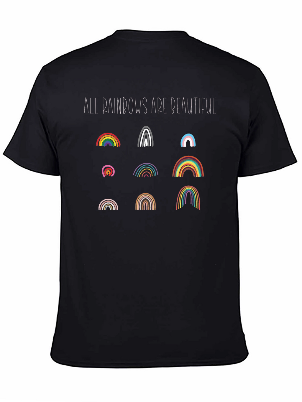 All Rainbows Are Beautiful Graphic Tee