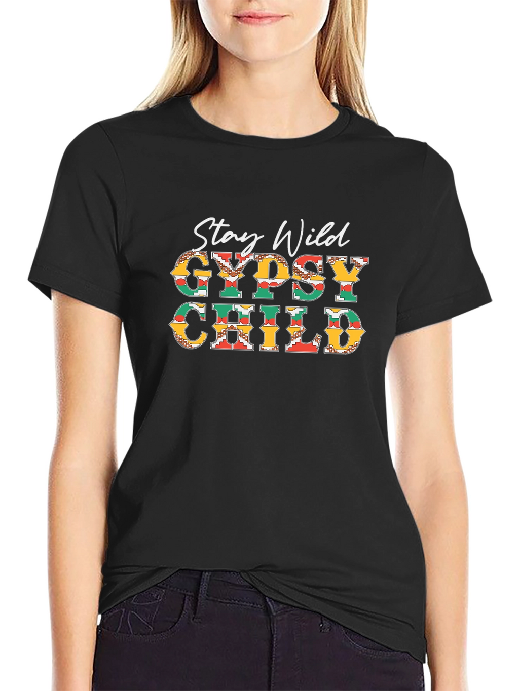 Stay Wild Gypsy Child Graphic Tee