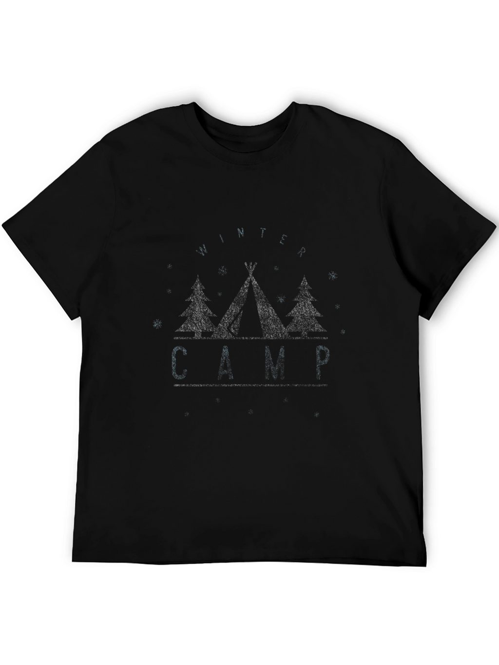 Winter Camp Black T-Shirt