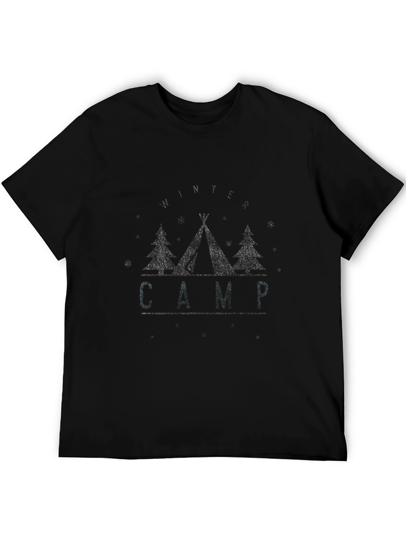 Winter Camp Black T-Shirt