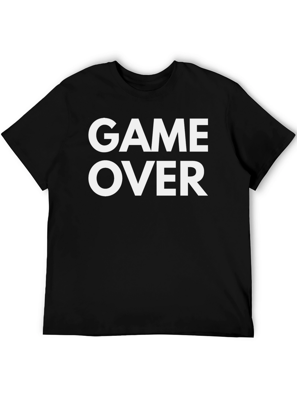 Game Over Graphic Tee - Black T-Shirt