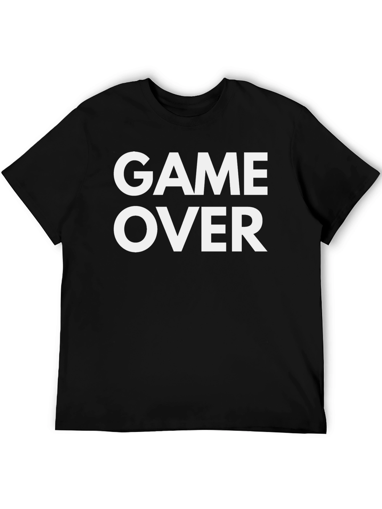 Game Over Graphic Tee - Black T-Shirt