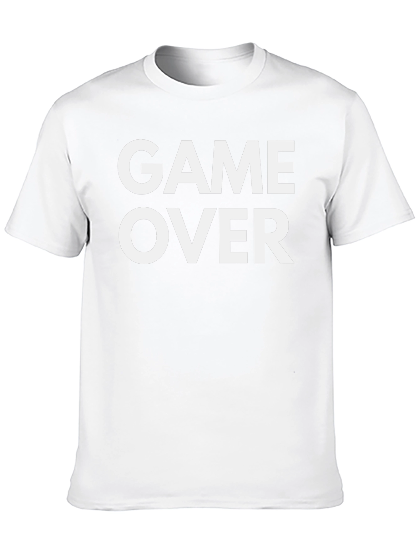 Game Over Graphic Tee - Black T-Shirt