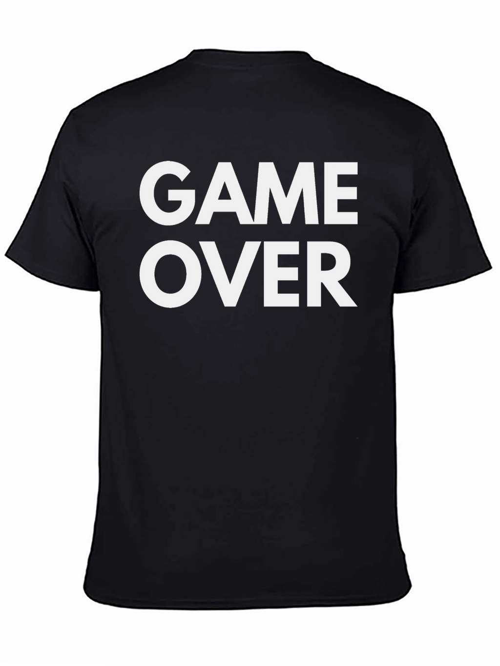 Game Over Graphic Tee - Black T-Shirt