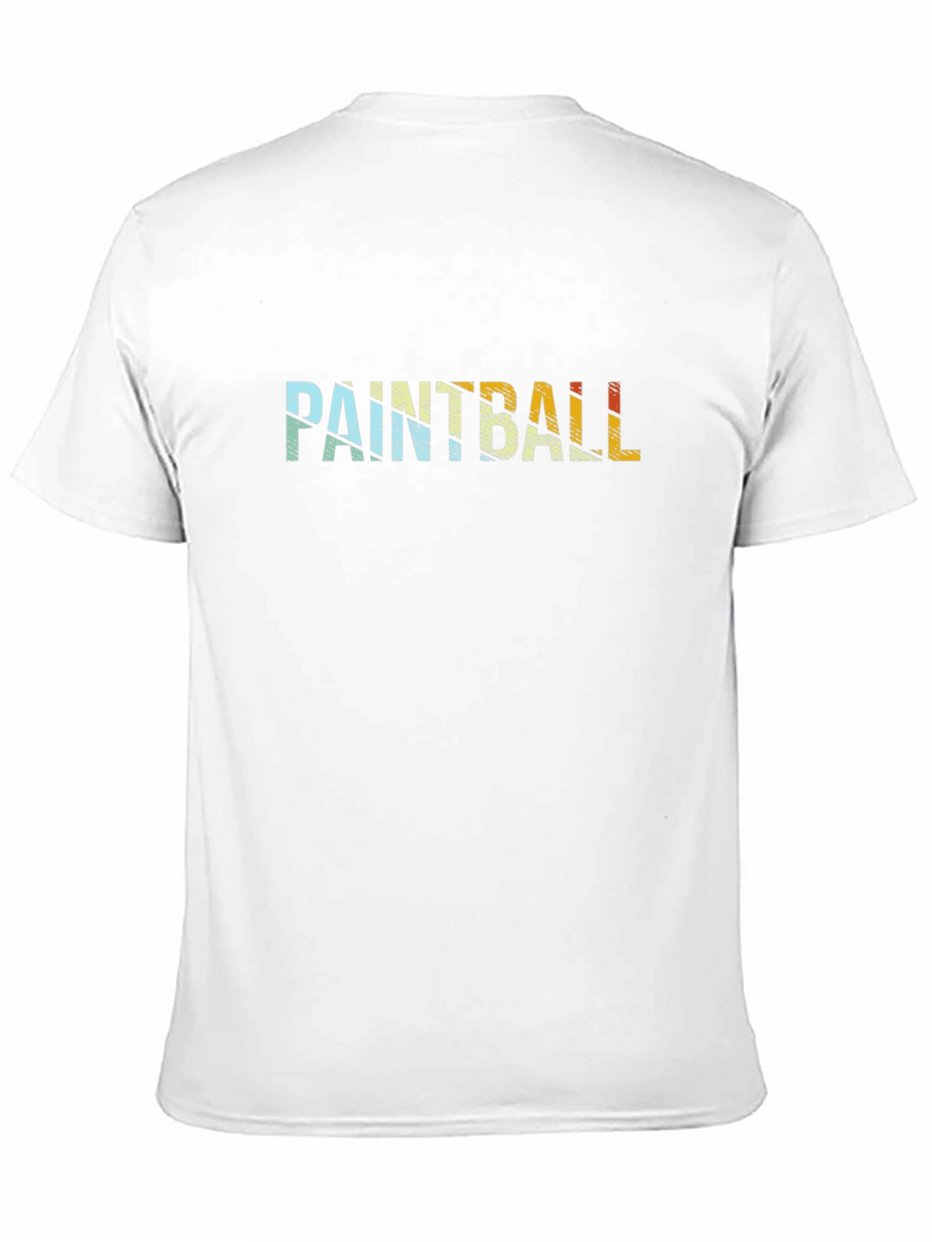 Paintball Graphic Tee - Retro Style Black T-Shirt