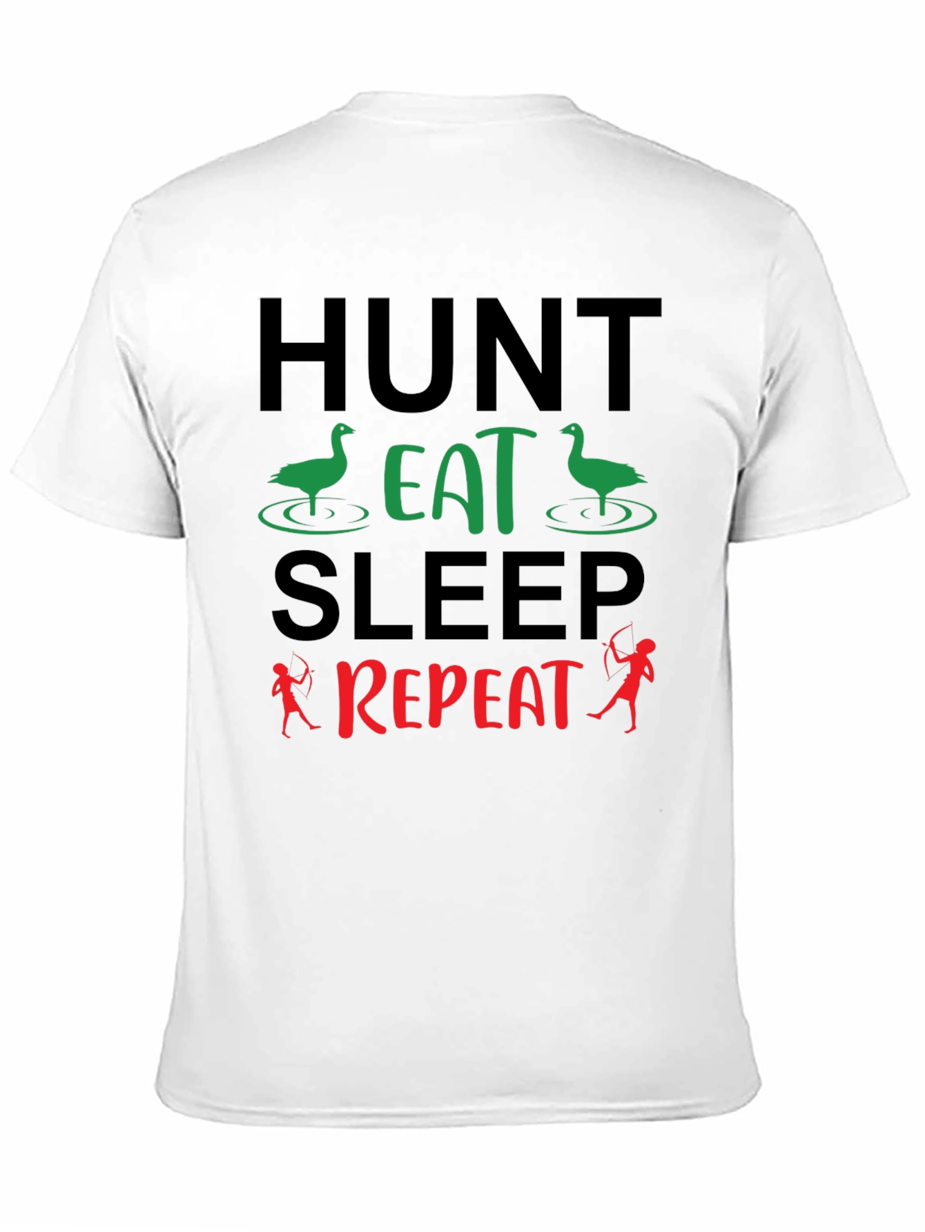 Hunt Eat Sleep Repeat T-Shirt - Hunting Bow