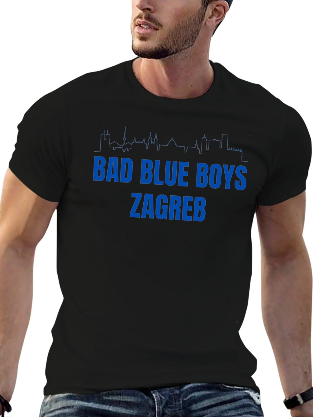 Bad Blue Boys Zagreb Graphic T-Shirt