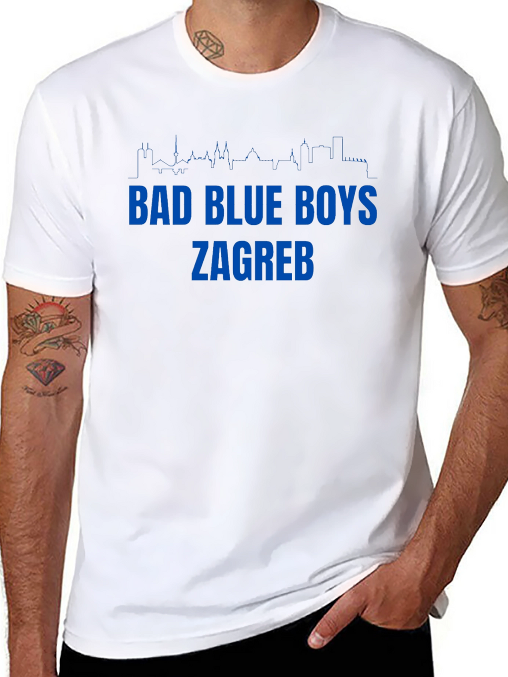 Bad Blue Boys Zagreb Graphic T-Shirt