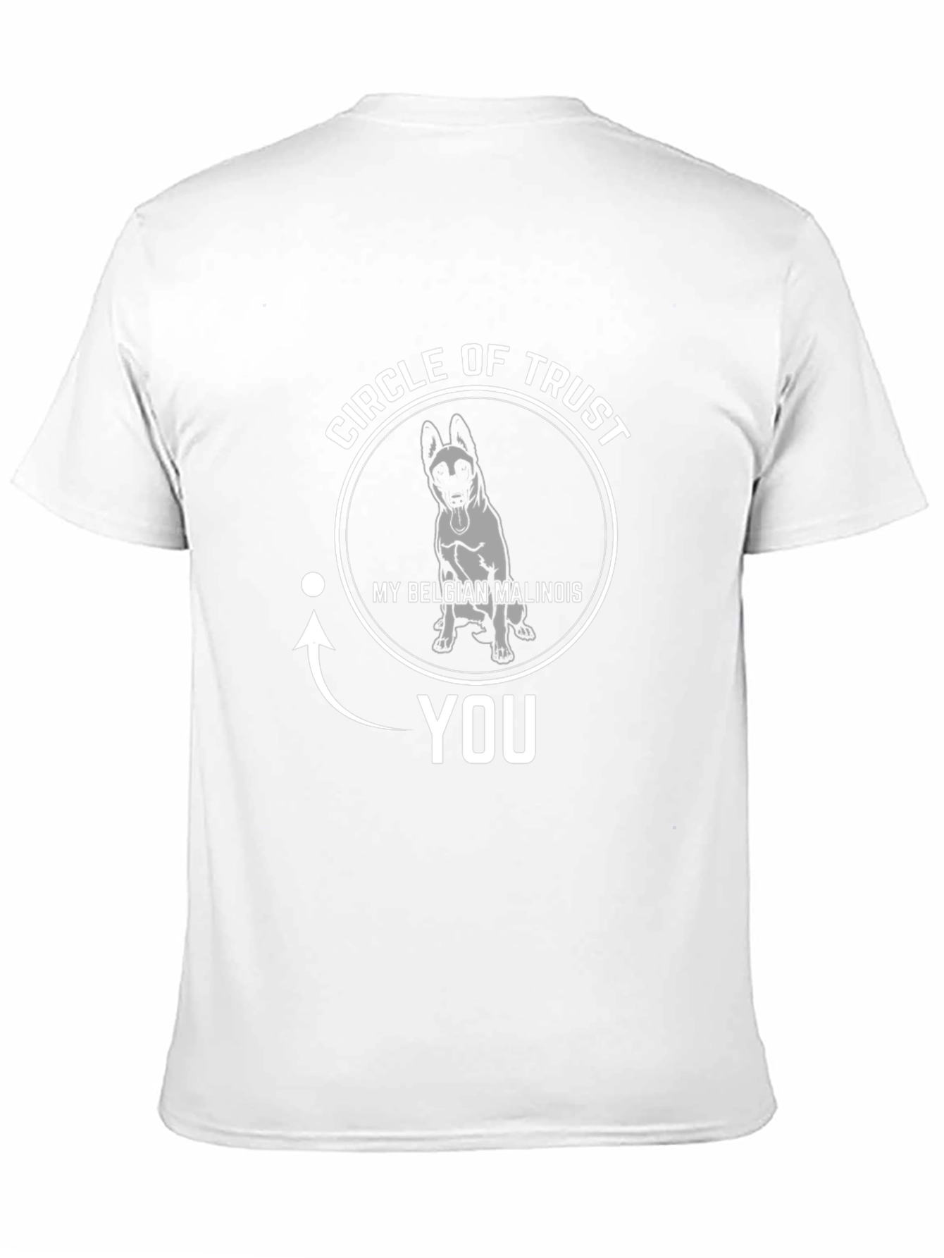 Belgian Malinois Circle of Trust Graphic T-Shirt