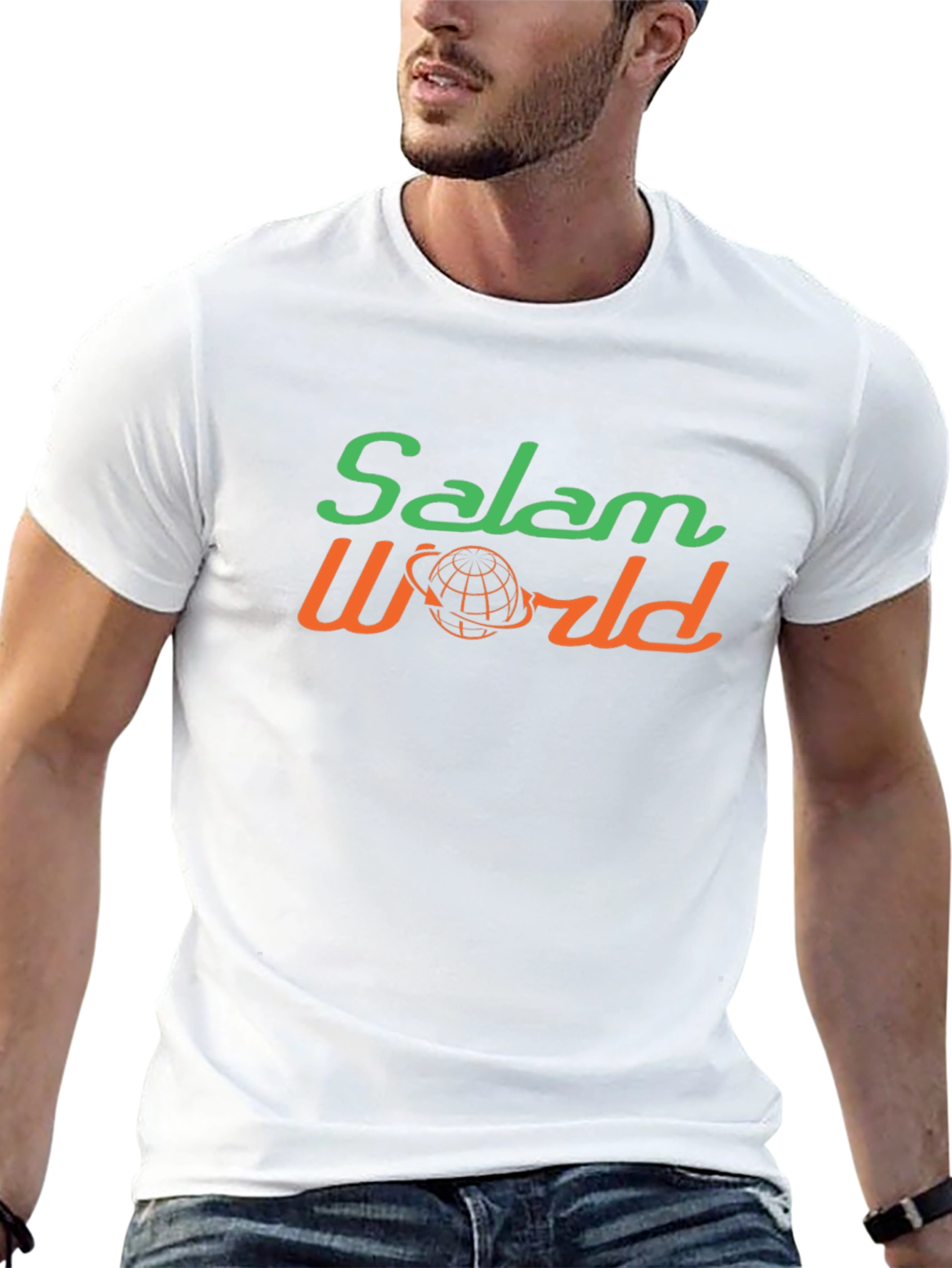Salam World Graphic T-Shirt