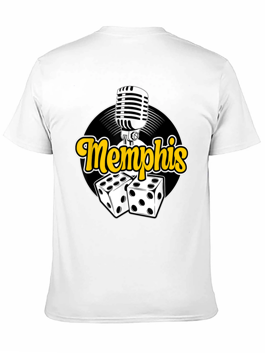 Memphis Dice and Mic Graphic Tee