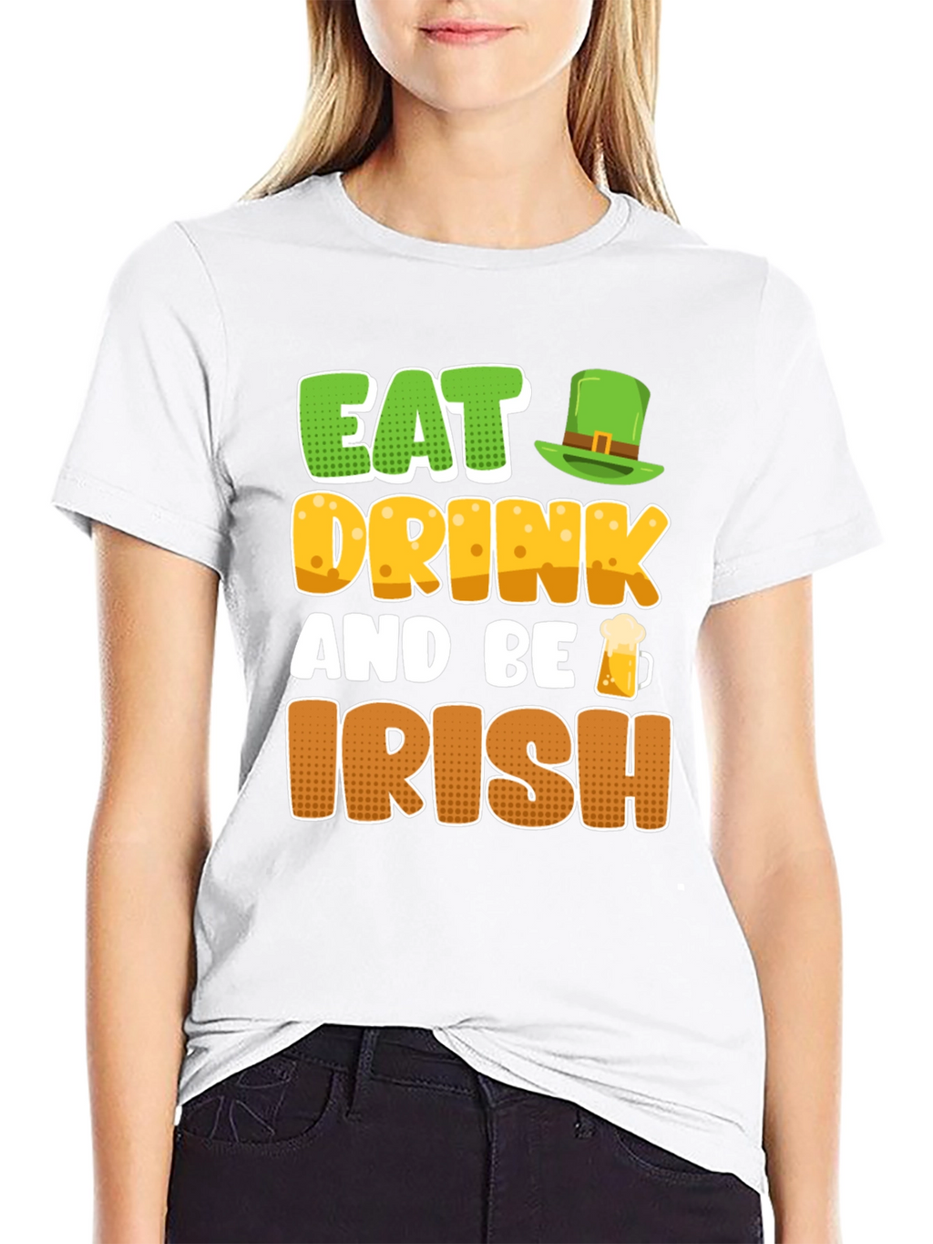 Eat Drink and Be Irish St. Patricks Day T-Shirt