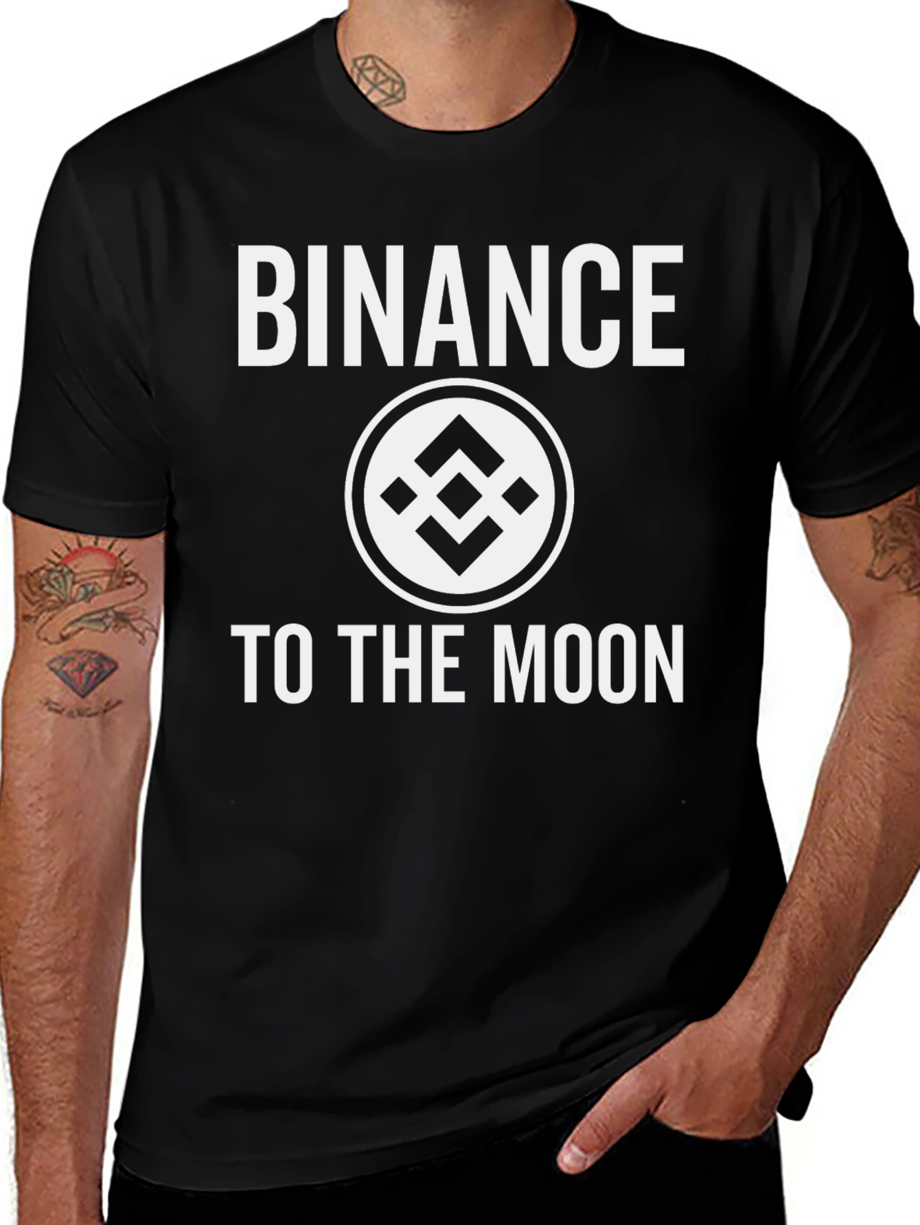 Binance Crypto T-Shirt - To The Moon!