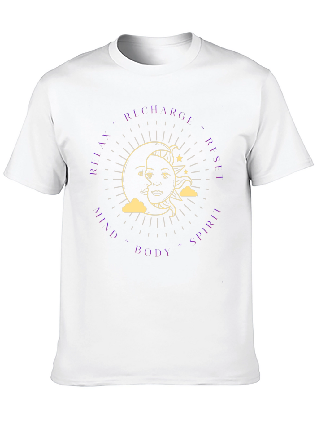 Recharge Mind Body Spirit Graphic Tee