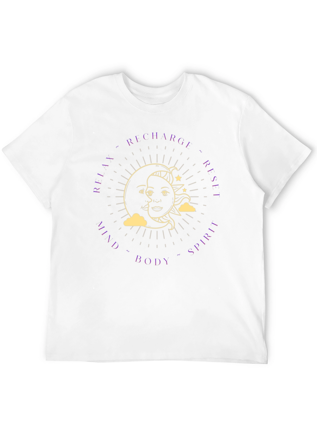 Recharge Mind Body Spirit Graphic Tee