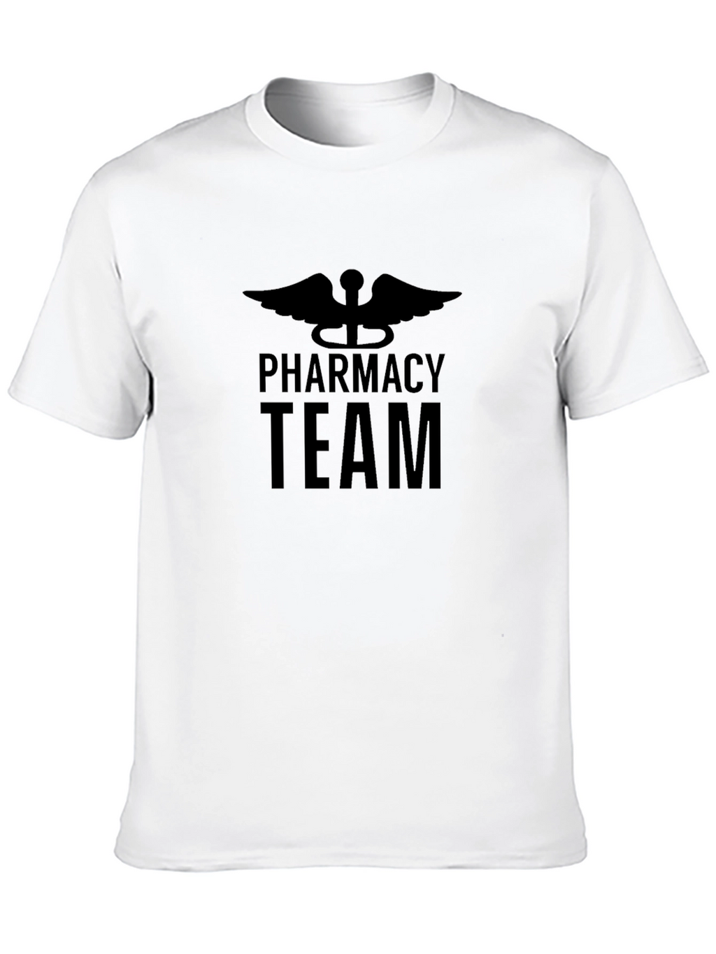 Pharmacy Team Black Graphic T-Shirt