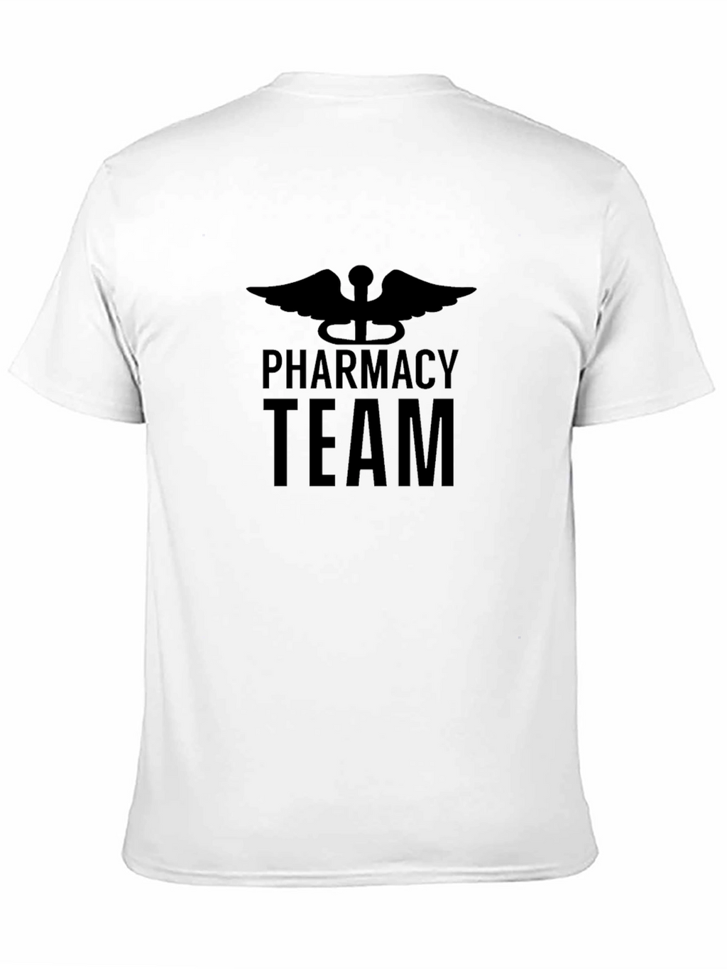 Pharmacy Team Black Graphic T-Shirt