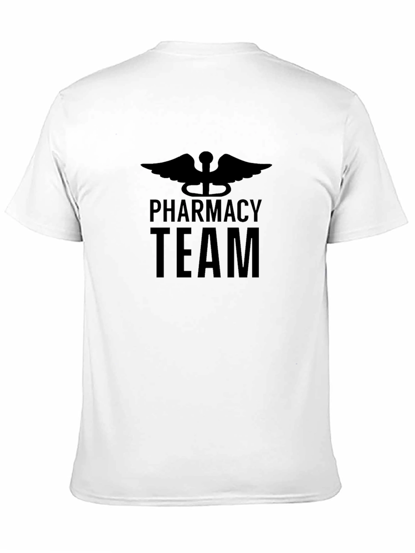 Pharmacy Team Black Graphic T-Shirt